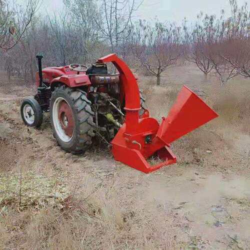现货悬家挂移动园林果树园枝树叶小型厂机械粉碎机汽油碎FGV木机