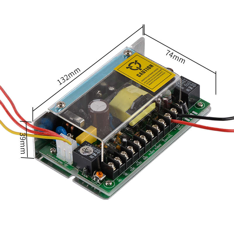 变压器单控制器门禁门禁电源电源12v5a3a 专用双门门禁蓄电池