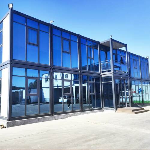 活河北厂家集装屋箱房公工地办宿舍移动式动板房移动方C066便打包