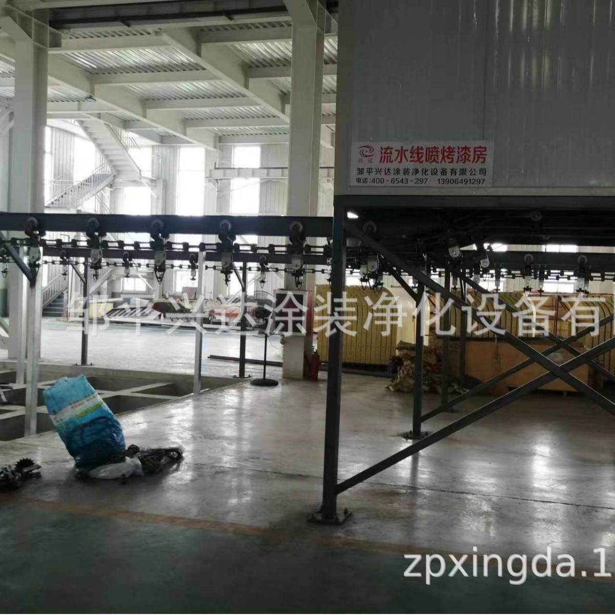 流水线全自动喷漆喷塑设备生产线粉末喷涂悬挂式静电喷涂流水线