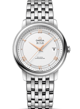 盒证[9.8新]欧米茄碟飞自动机械手表男424.10.40.20.02.002