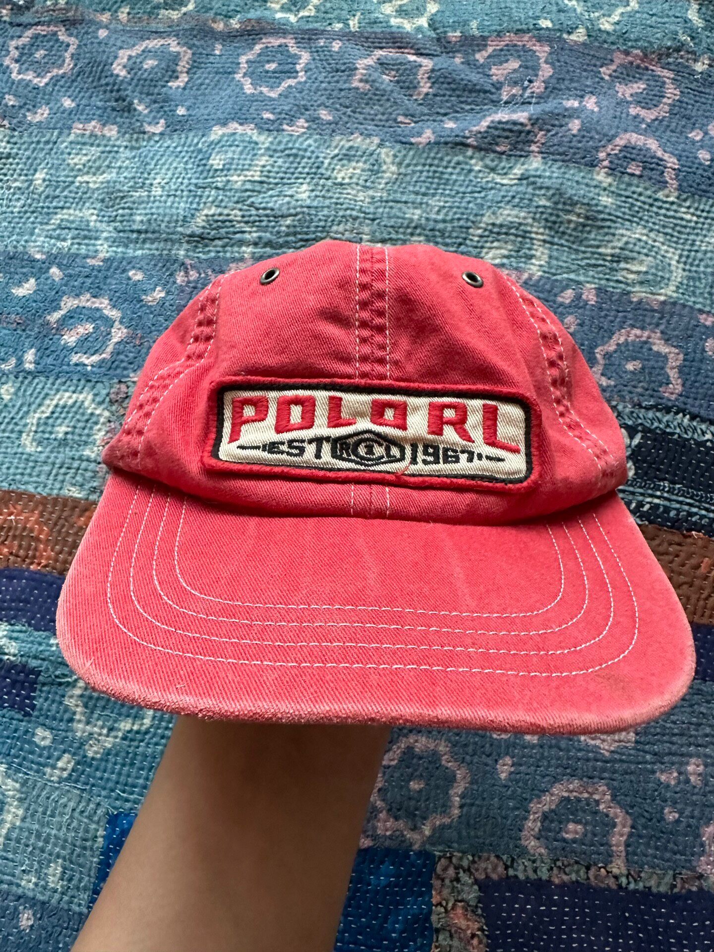 Polo Ralph Lauren RL Washed Distressed Cap