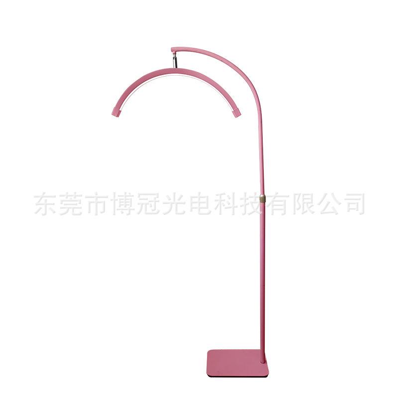 万向半月美容灯纹绣美睫纹眉U型半月纹身美甲工作灯超亮美