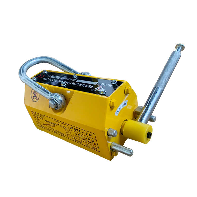 吸盘起重吸铁1t2t5t手动吊具磁铁永磁批发吸盘磁力起重强力器永磁