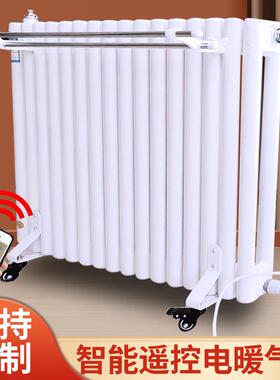 家用智能注水电暖器可移动加水电暖气片取暖器速热式节能工程钢制