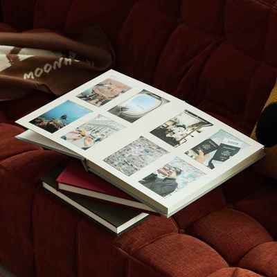 6寸大容量相册家庭情侣摄影卡槽纪念册papertravel书画纸礼