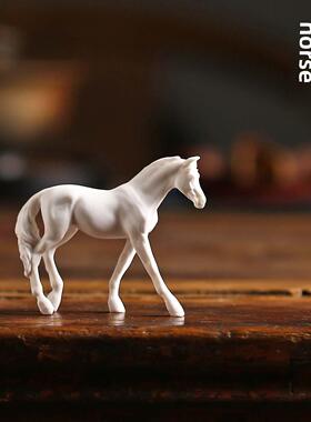 白马园林景观园林盆景微型景观苔藓绿色植物假山奇石饰品中国家居