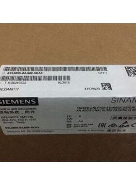 6SL3055-0AA00-5KA3西门子感测器模块 SME125 6SL3O55-OAAOO-5KA3