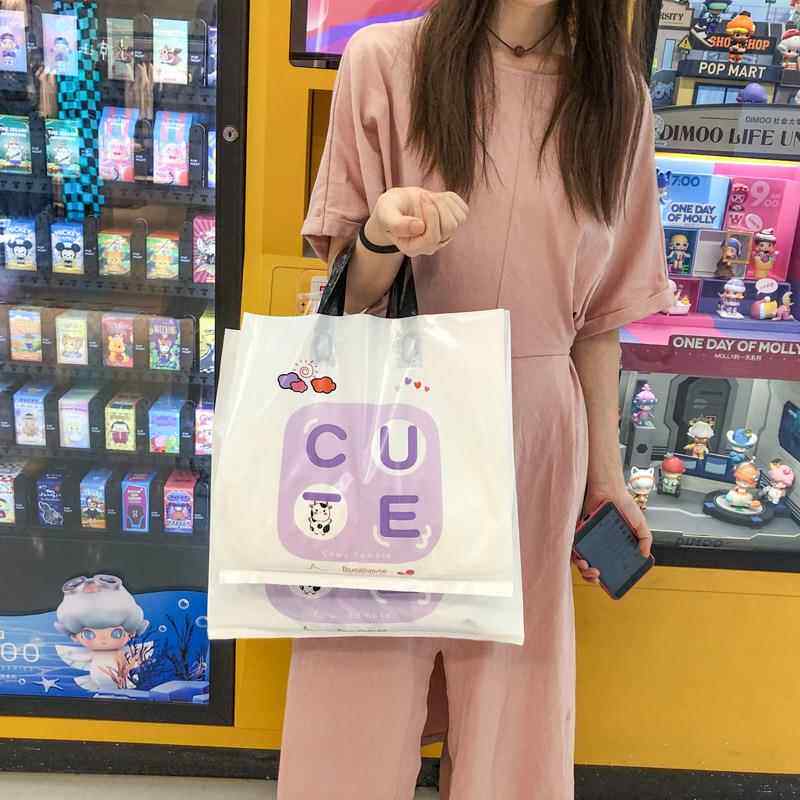 新款直销新款服装店手提袋塑料袋礼品袋购物包装袋印刷logo袋子服