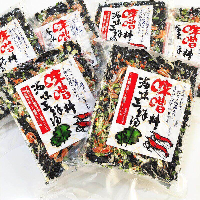 大连海鲜海味三鲜汤料包60g/袋速溶汤速食裙带菜味噌汤原料冲泡