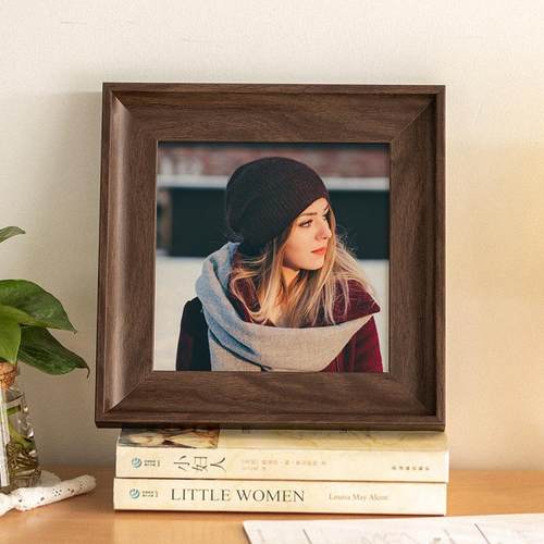 相框摆台现代简约桌面装饰摆件方形6寸7 8寸相册框照片相框