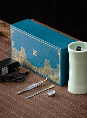 持电子熏香充IVG工电式室内便携调温手香炉薰机家用陶瓷电香炉艺