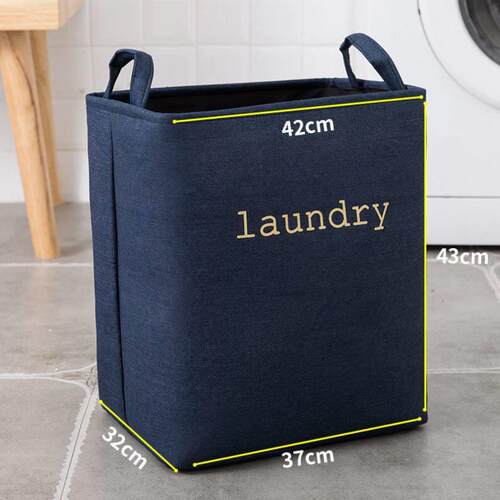 folding large size dirty clothes fabric basket laundry box