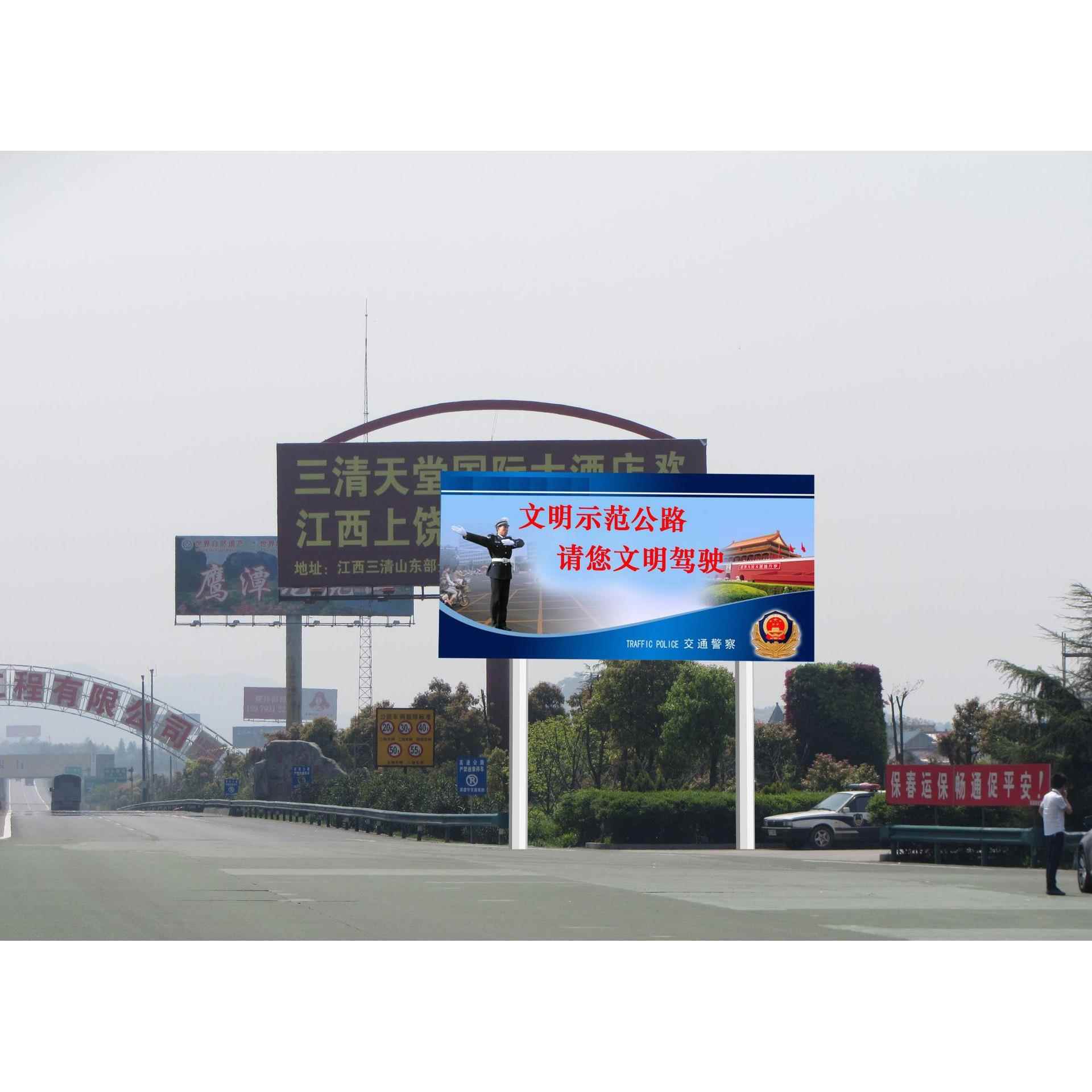 供应交通标示牌杆锥形交通标示牌立杆立柱热镀锌喷塑F牌立杆