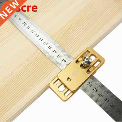 Woodworking Scribing tool Steel Ruler Positioning Block cros