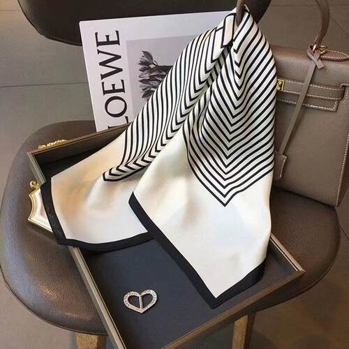 70*70cm small square scarf for women thin style 小方巾女丝巾