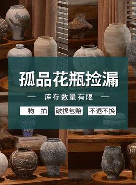 【孤品捡漏】景德镇陶瓷花瓶花器花盆摆件装饰品一物一拍库存有限