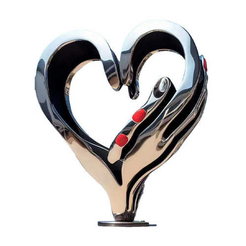 不锈钢雕塑户外园林镜面金属大型摆件景观雕塑创意广场公园摆件