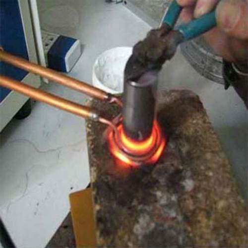 感小型高频加热机弹簧热处理备高加热机频1JDGP15KW5kw熔设金炉应