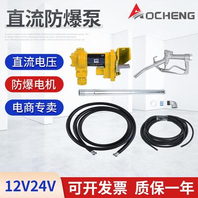 直流防爆泵 DC Ex-proo Fuel Transefer 亚马逊奥诚12V/24V直流