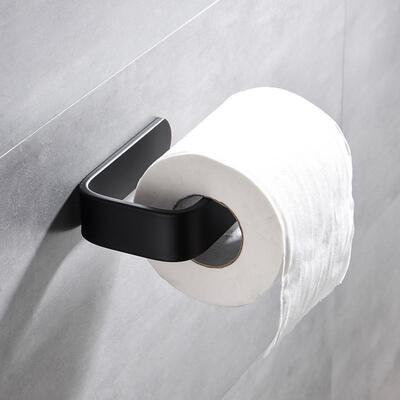Cross-border bathroom tissue holder no-drill toilet paper bo