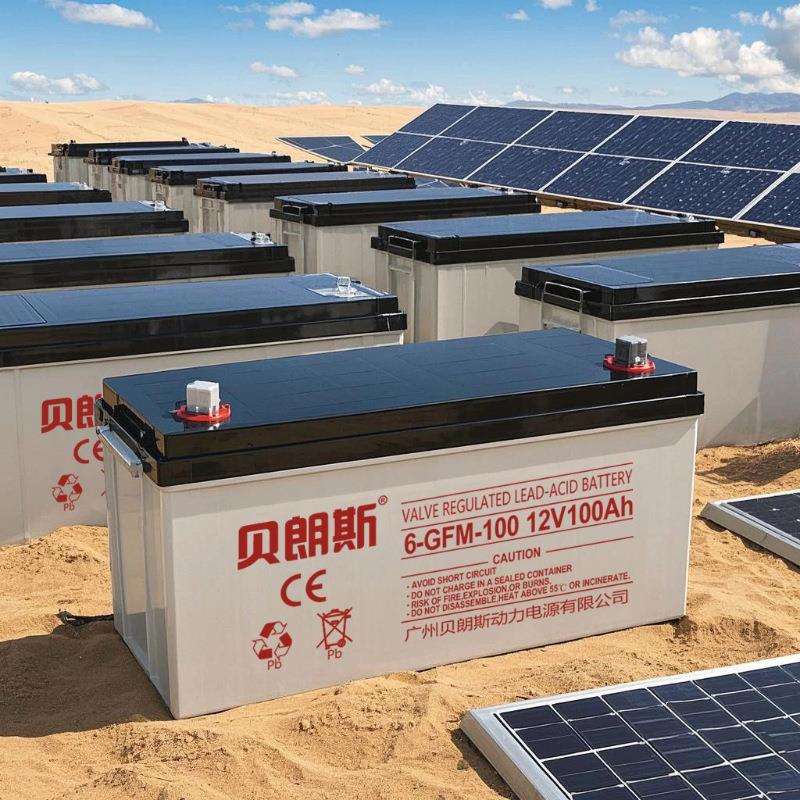 太阳能专用蓄电池6-CNJ-40光伏储能铅酸电池厂家12V40Ah出口