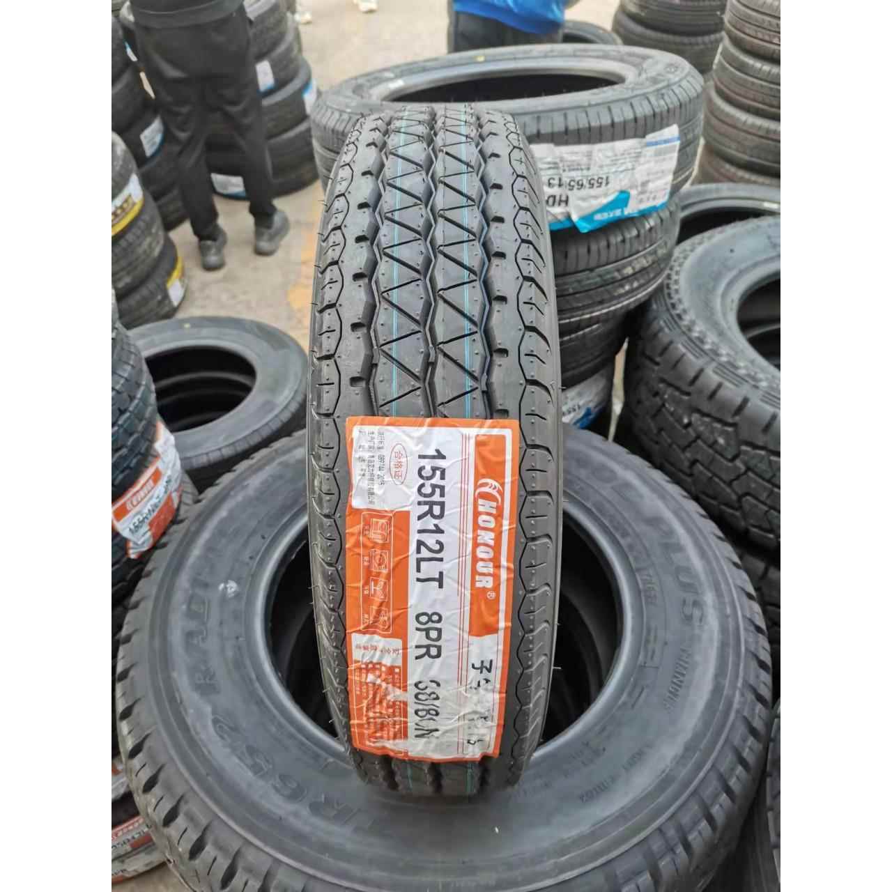155R12LT轮胎 八8层加厚载重 昌河五菱兴旺长安155R12C三轮车轮胎