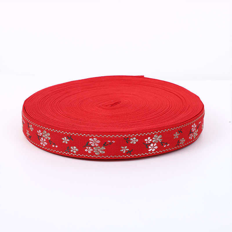 现货2.5cm提花织带 窗帘沙发垫家居装饰花边  鞋帽工艺品配饰辅料,居家布艺,花边,淘宝优惠券,粉丝福利购,淘宝优惠卷