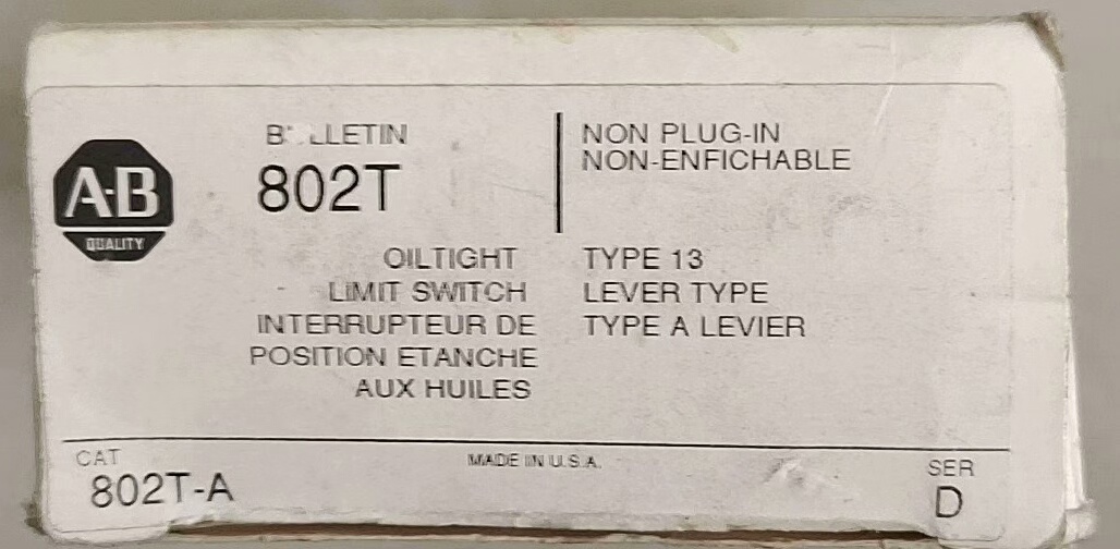 802T-A 全新原装正品 标价