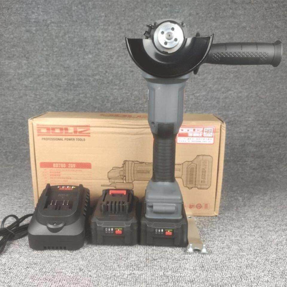 多利仕无刷角磨机BD760 三挡调速锂电无刷20V4.0角向磨光机切割机