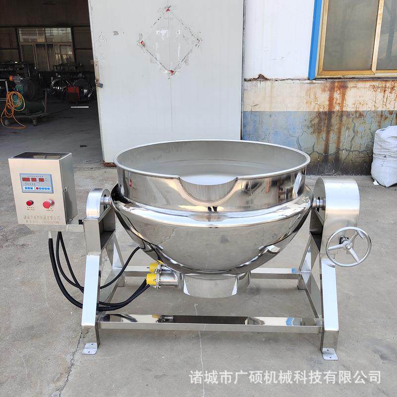 大型煮肉机器锅体可翻转酱牛肉煮锅带保温导热油加热盐水鸭煮锅