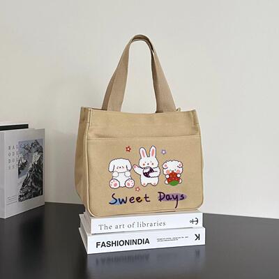 帆布包上班族手提包通用款女包