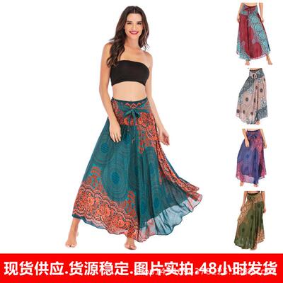 Dress, half skirt, beach skirt, two in one, big skirt,