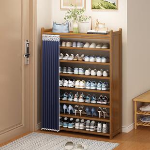 简易多层鞋架防尘40双鞋家用经济型宿舍鞋柜客厅门口收