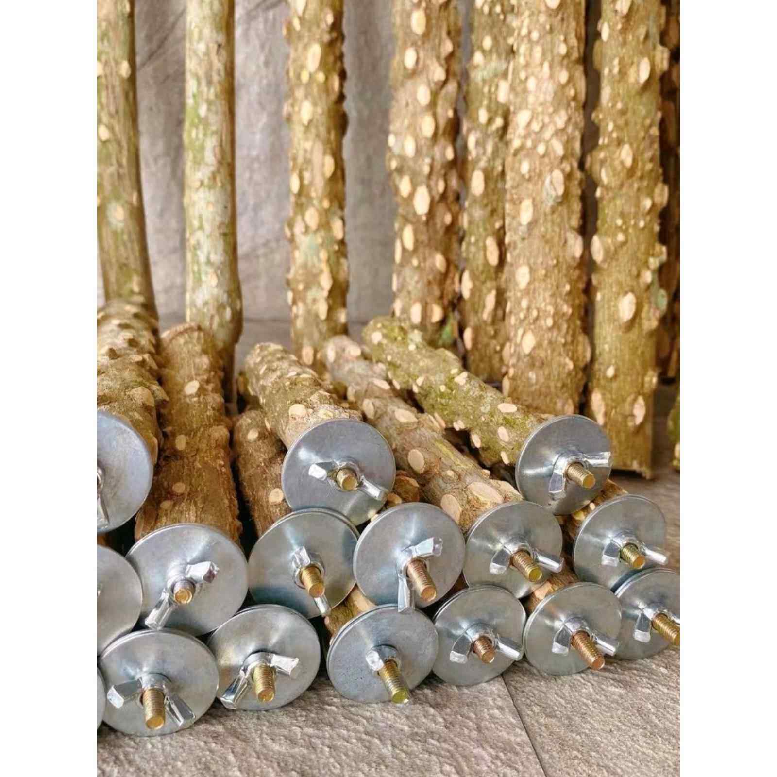 鹦鹉磨牙棒用品用具花椒木站杆鸟用磨爪八哥站棍站杠鸟笼配件