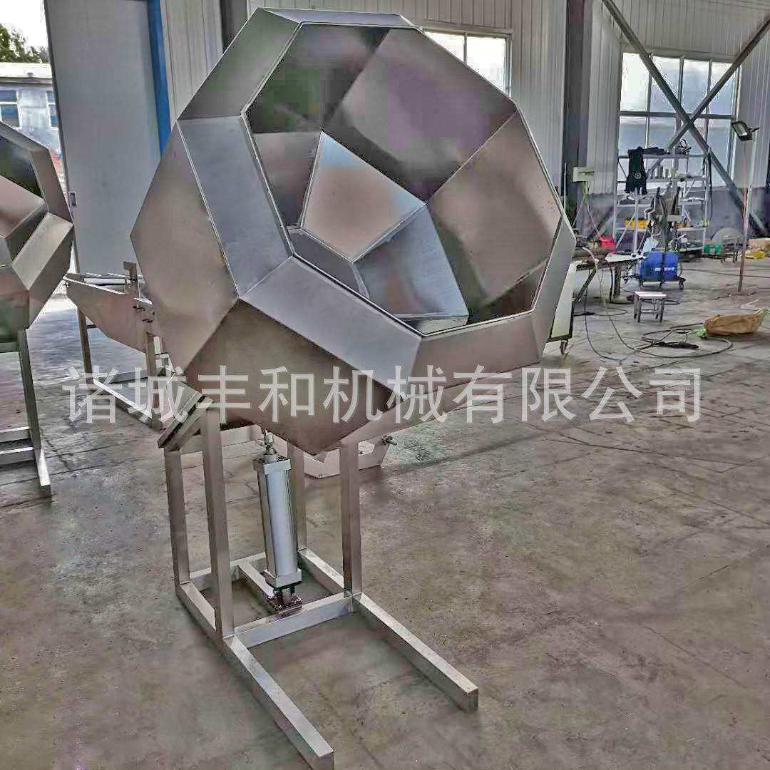 手撕牛肉调味上料拌料机 不锈钢八角拌料机厂家 豆干调味拌料机