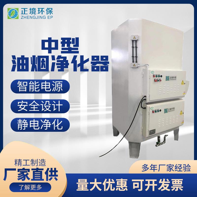 厂家供应中型油烟净化器工业机床CNC油烟净化油雾净化设备
