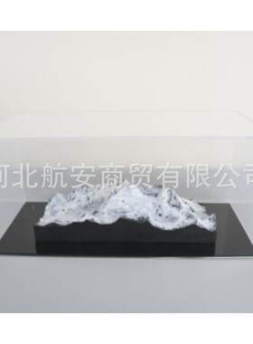 现代简约电中式假山亚软克力摆RUF件玄关视柜桌面装饰品工摆件艺