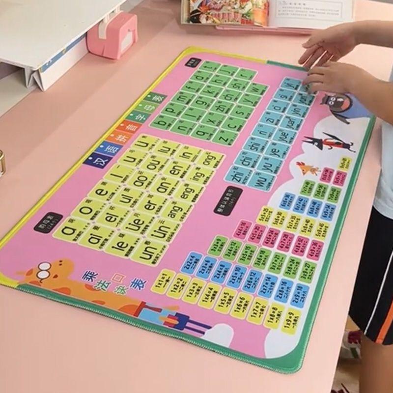 字母表学习桌面垫子写字儿童腕垫图片