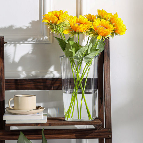 亚克力花店养花塑料干花鲜花花瓶