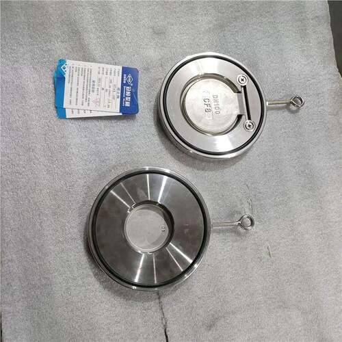 -图片对夹密封软不锈钢止回阀16PH74X