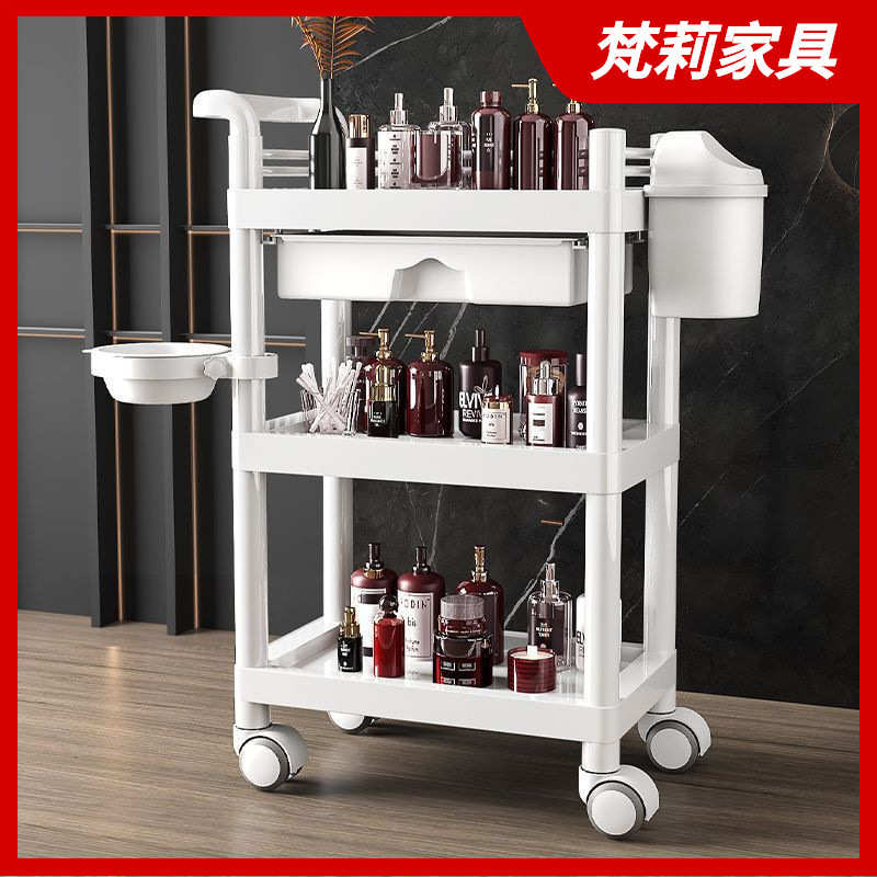 美容院专用美容推车小推车移动手推美容推车置物架仪器家用工具车
