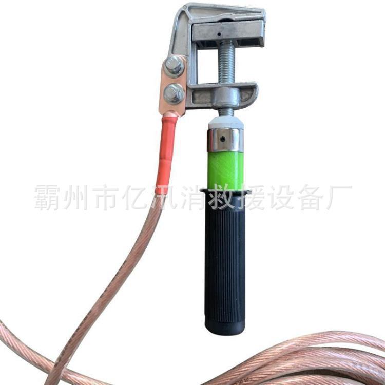施工工程接地线电力用拖车吊车线缆作业车辆避雷引流电缆线套装