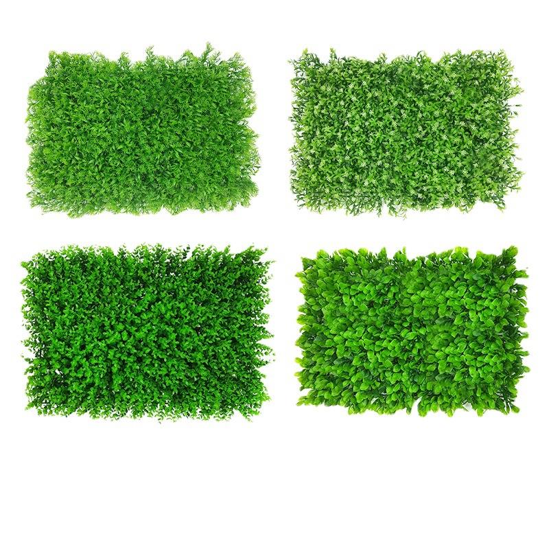 仿真植物墙背景墙门头店招牌装饰花墙绿色塑料假花尤加利绿植墙