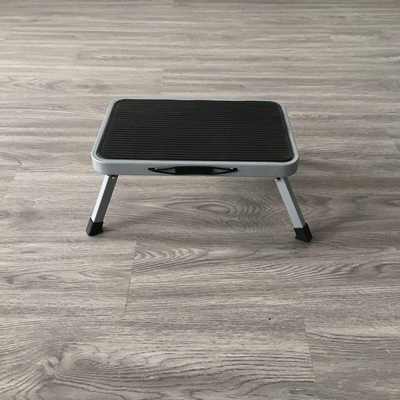 一步可折踏凳防滑厨房家用微型踏步1步单侧洗车钓鱼钢梯登高凳