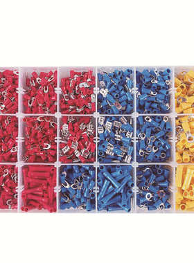 181200pcs连接压盒装 货源款端子冷接线端子 接线盒装组合