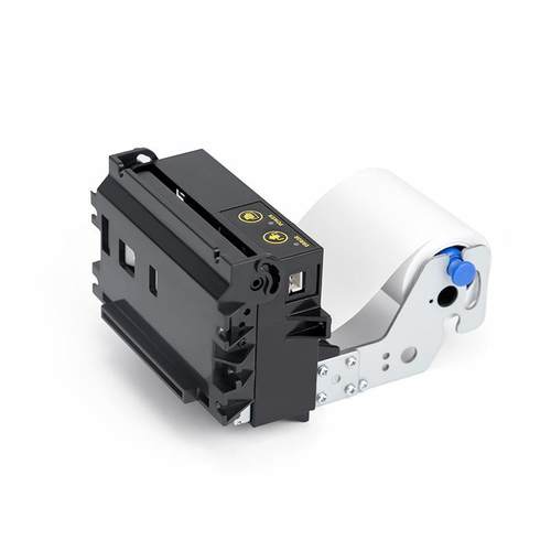 优库MD582嵌入式打印RS232+US机5打8微型队叫号印模组自动切E纸排