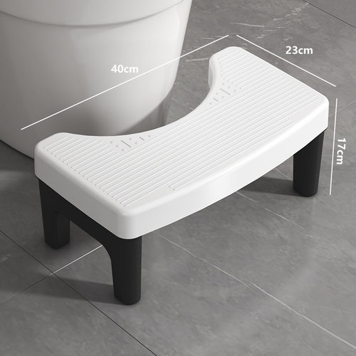 加厚马桶塑料防滑浴室壁挂凳椅