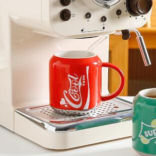 杯子男孩创意可乐水杯男童儿童家用喝水杯玻璃可爱网红马克杯