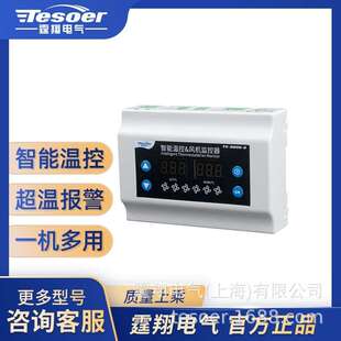 220V50 2监控仪导轨安装 60Hz6路监控带干接点RS485 8006